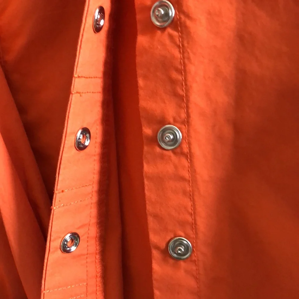 Harley Davidson Snap Down Long Sleeve Blouse - Picture 3 of 6